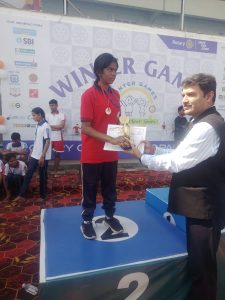 On 9th November 2025 (Sunday), 24 children from Anubhuti Vision Seva Sansthan participated in the Winter Games held in Bhopal